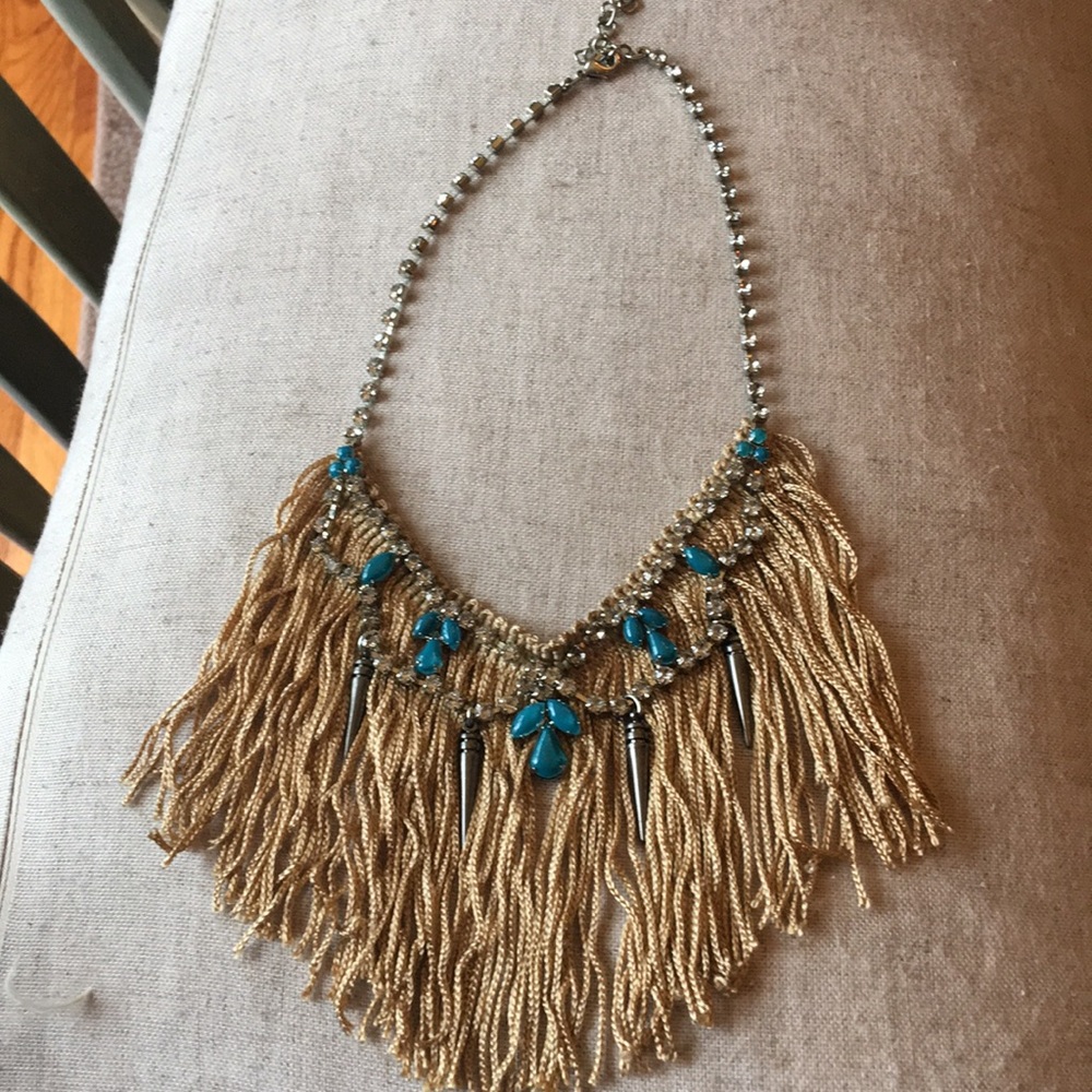 Statement Tassel Necklace - image 1
